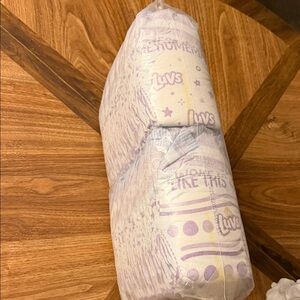 Luvs Baby Diapers with Purple and White Design size 1